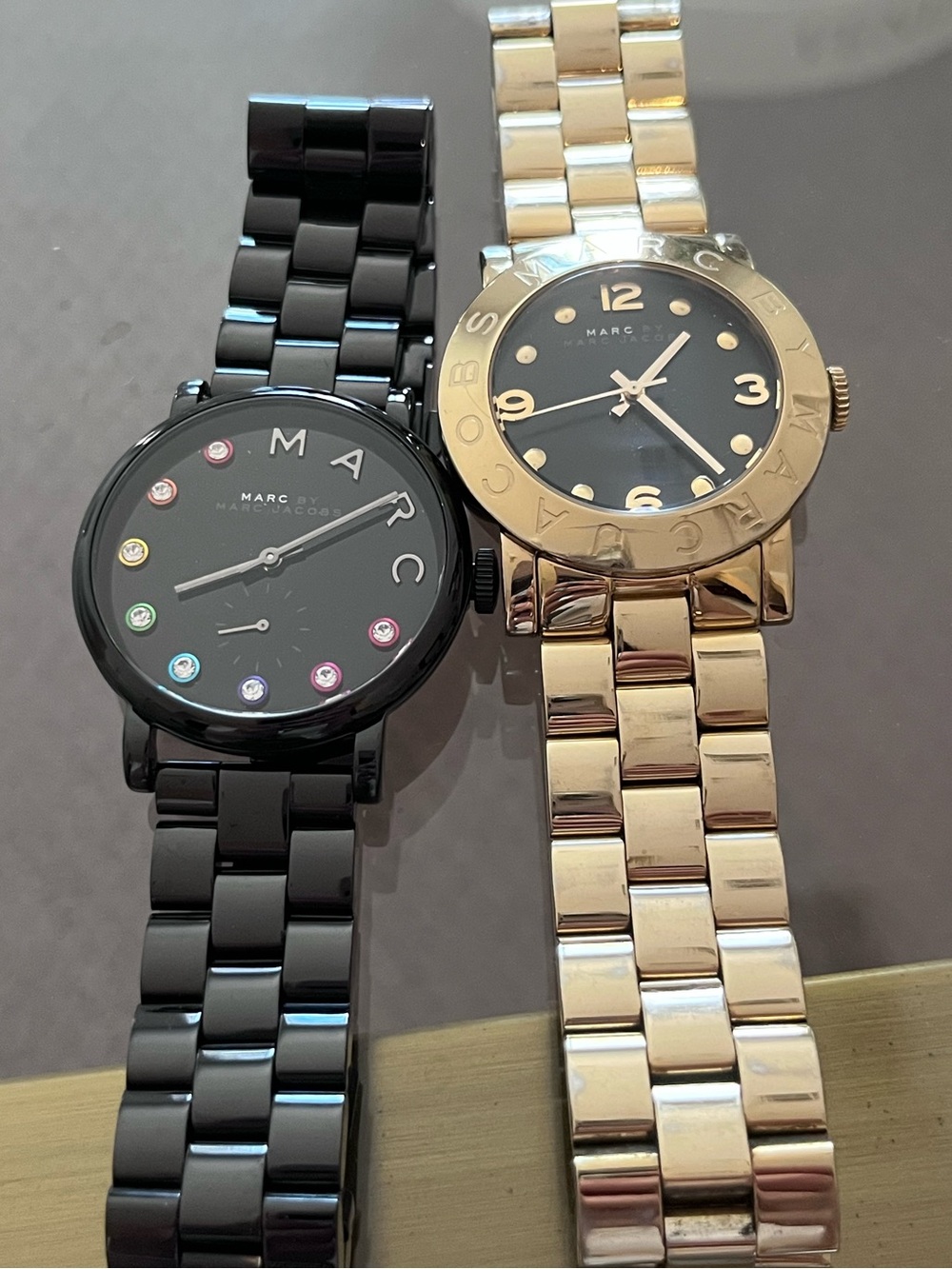 2 used Marc Jacobs watches